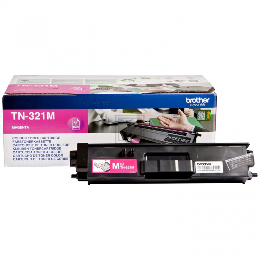 TN321M / magenta / original BROTHER Toner magenta / TN321M / 1500 S.