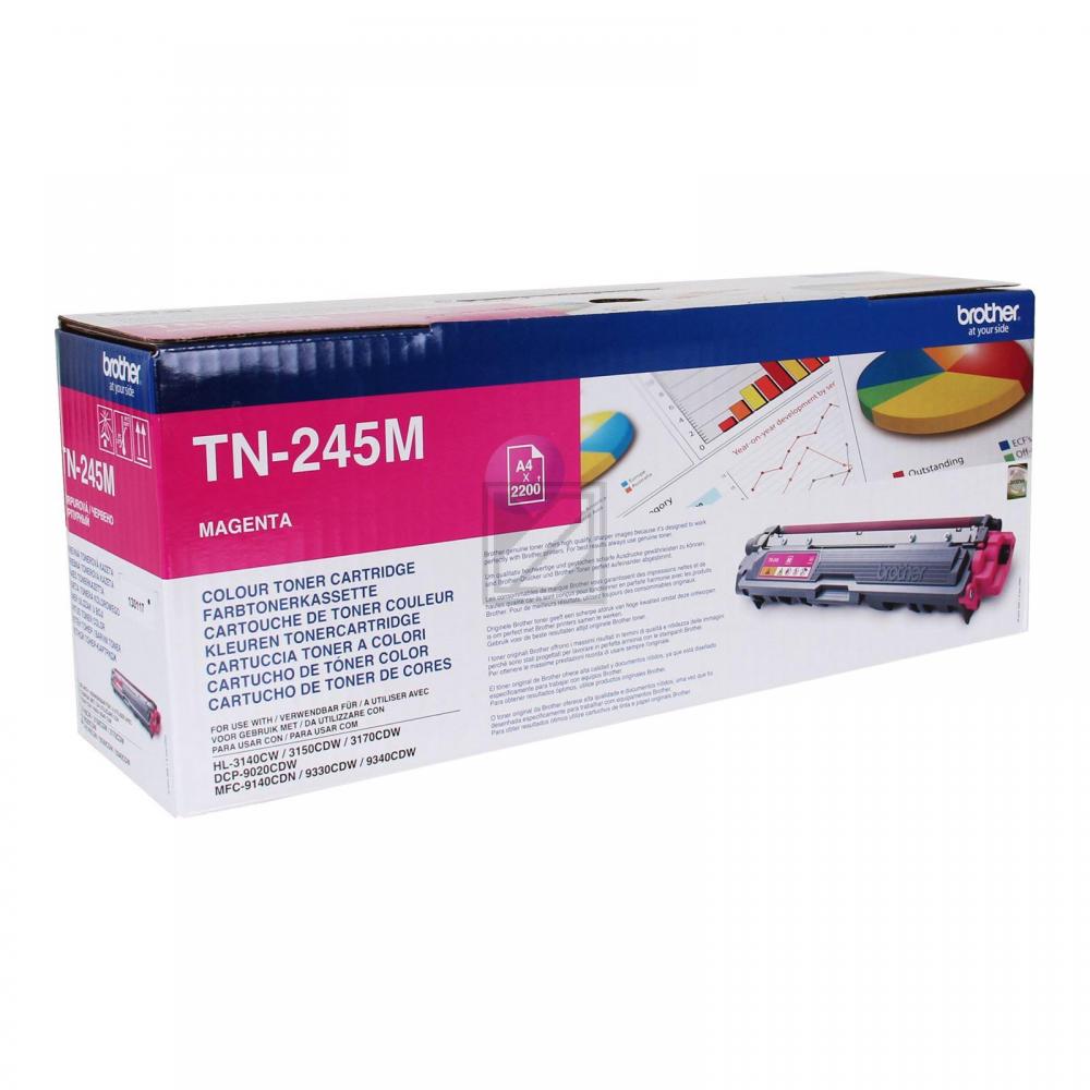 TN245M / magenta / original BROTHER Toner magenta / TN245M / 2200 S.