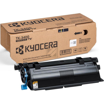 1T0C0Y0NL0 // TK3400 / schwarz / original KYOCERA Toner schwarz / 1T0C0Y0NL0 / 12500 S.