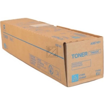 A5E7451 // TN622C / original KONICAMIN Toner cyan / A5E7451 / 95000 S.