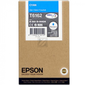 C13T616200 // T6162 / cyan / original EPSON Tintenpatrone cyan / C13T616200 / 3500 S. / 53.00 ml