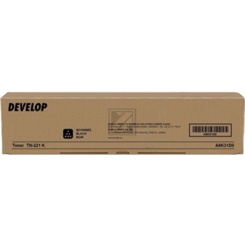 A8K31D0 // TN221K / schwarz / original DEVELOP Toner schwarz / A8K31D0 / 24000 S.