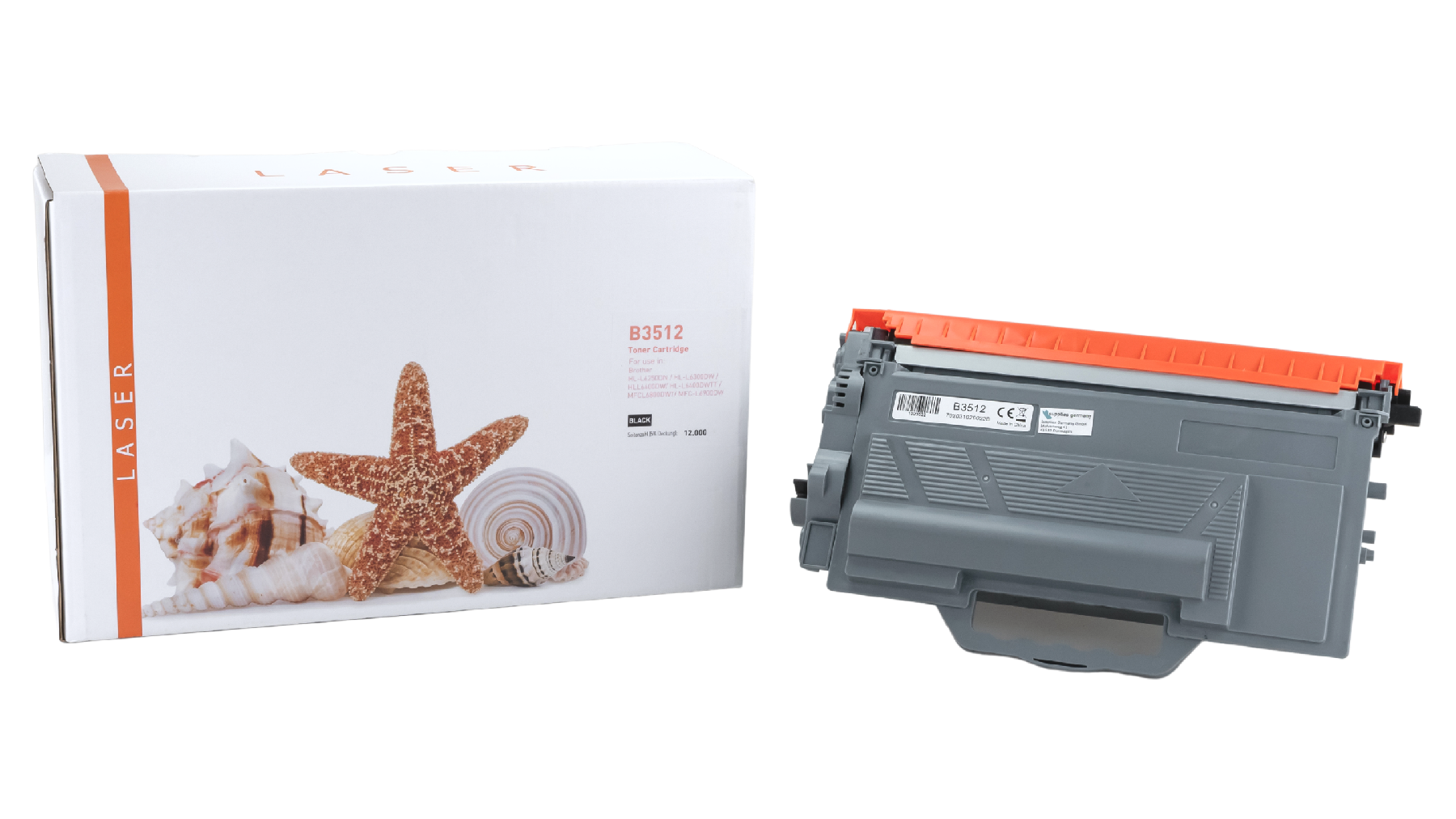 Alternativ Toner Black für Brother  / TN3512 / 12.000 Seiten