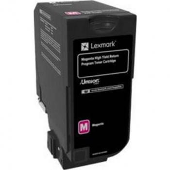 84C2HM0 / magenta / original LEXMARK Toner magenta / 84C2HM0 / 16000 S.