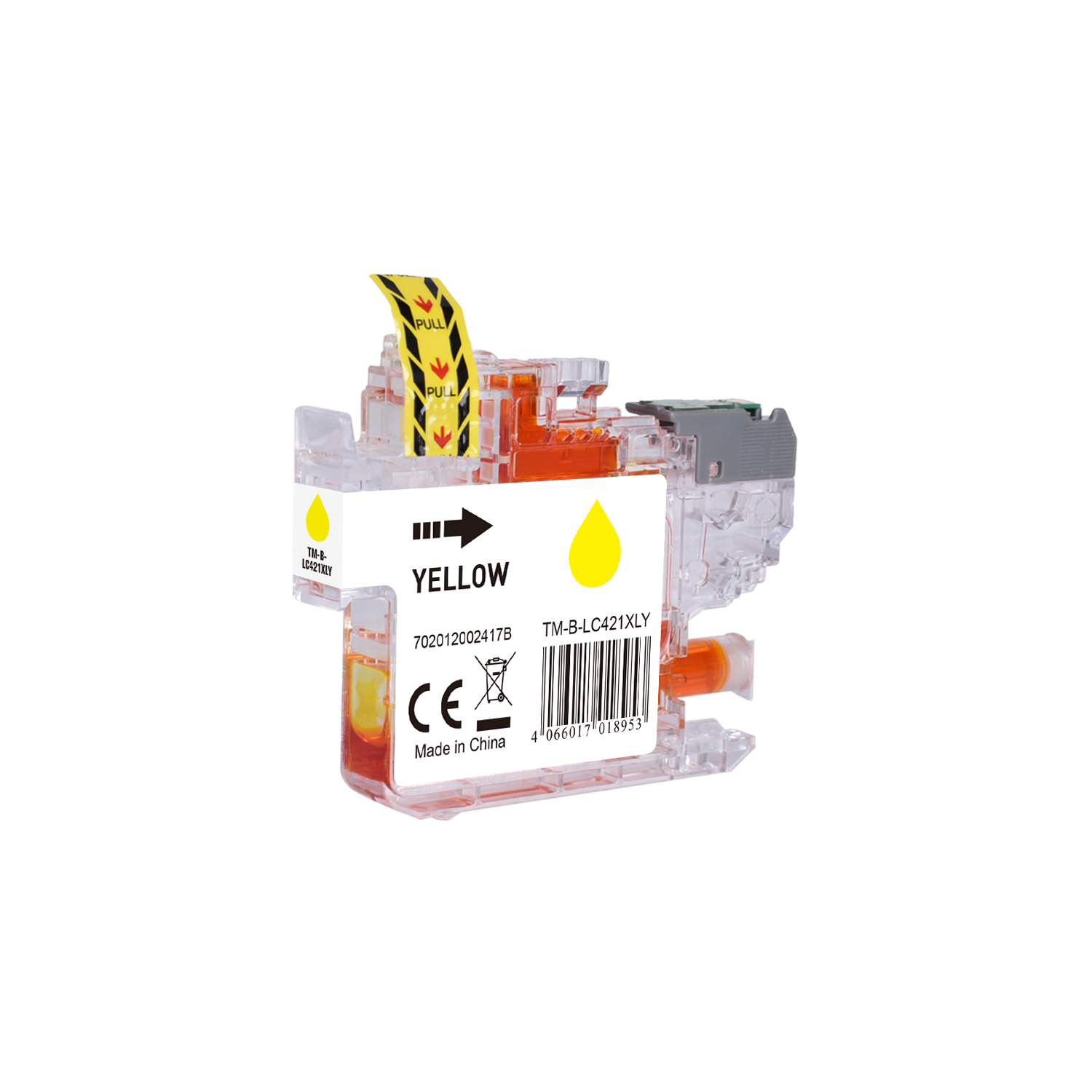 Alternativ (Dye) Tinte Yellow für Brother / LC421XLY / 7,5ml