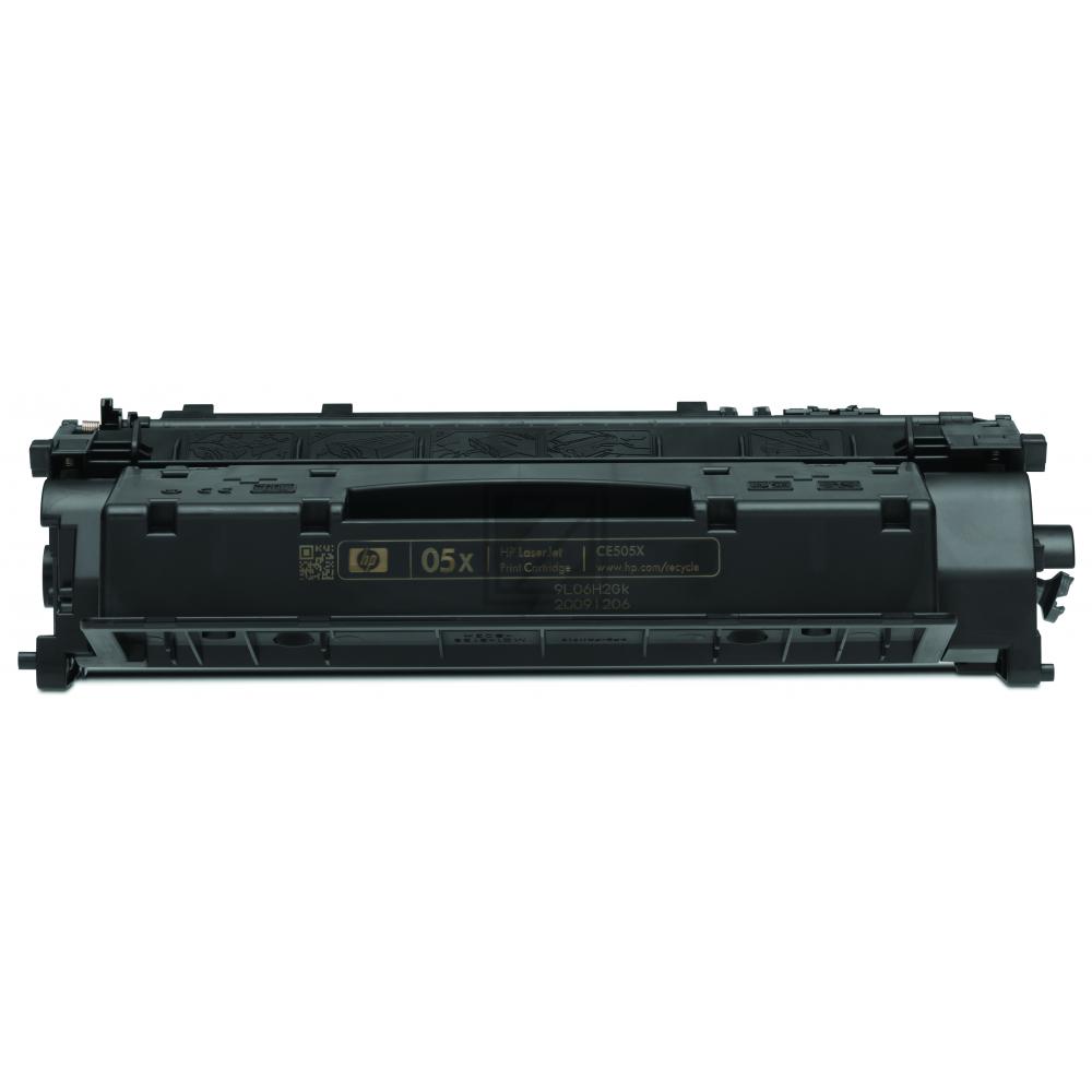 CE505X // 05X / schwarz / original HP Toner schwarz / CE505X / 6500 S.