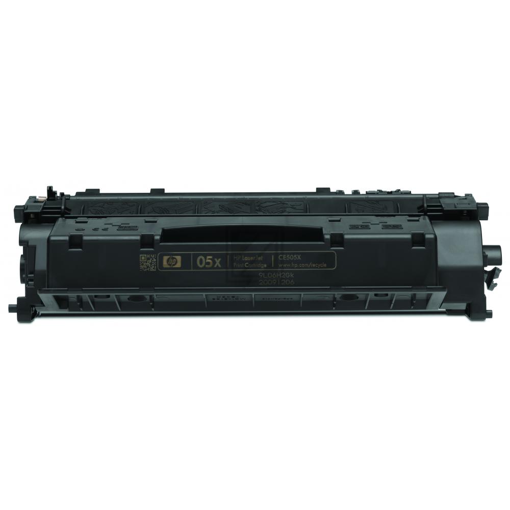 CE505X/05X Original Toner Black für HP LASERJET / 05X/ CE505X / 6.500 Seiten