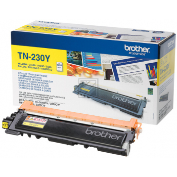 TN230Y / gelb / original BROTHER Toner gelb / TN230Y / 1400 S.