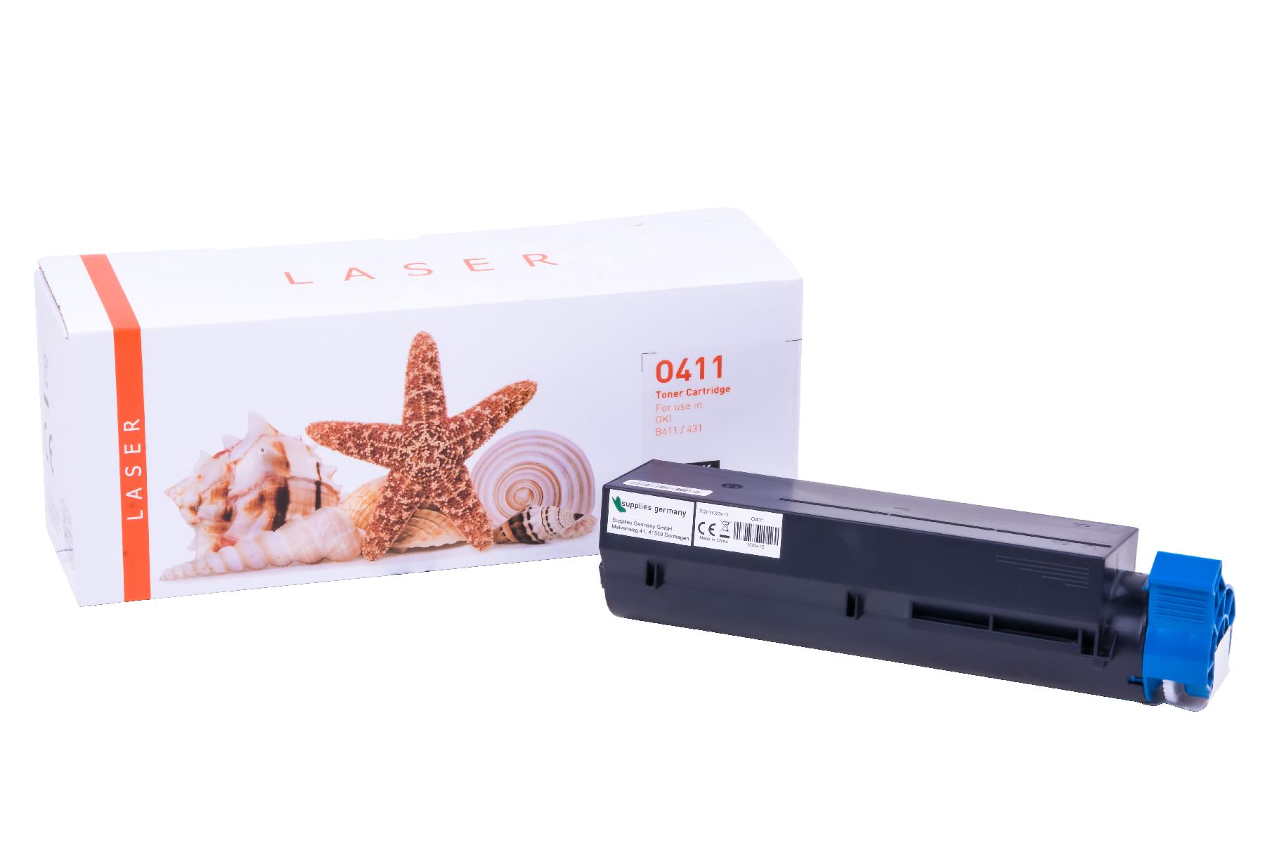 Alternativ Toner Black für OKI / 44574702 / 3.000 Seiten