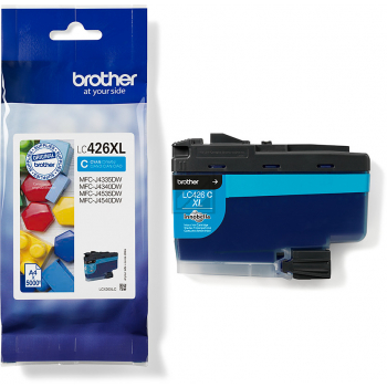 LC426XLC / cyan / original BROTHER Tintenpatrone cyan / LC426XLC / 5000 S.