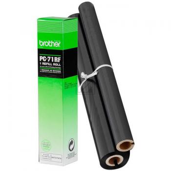 PC71RF / schwarz / original BROTHER ThermoTransferRolle / PC71RF / 140 S.