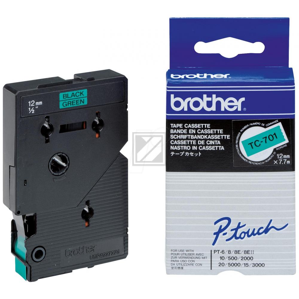 TC701 / original BROTHER PTouch Farbband / TC701