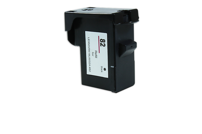 Refill Tinte Black für Lexmark / 18L0032 /LEX82 / 13ml