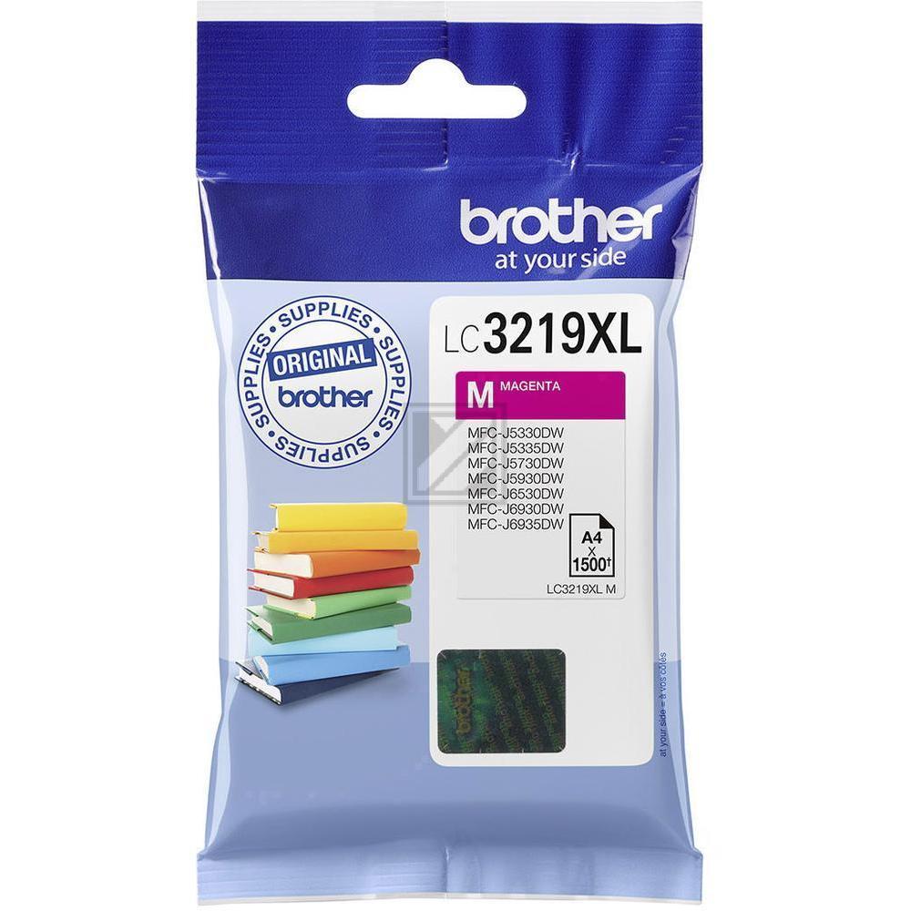 LC3219XLM / magenta / original BROTHER Tintenpatrone magenta / LC3219XLM / 1500 S.
