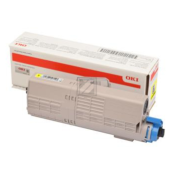 46490401 / gelb / original OKI Toner gelb / 46490401 / 1500 S.
