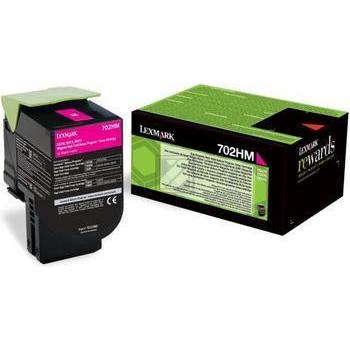 70C2HM0 // 702HM / magenta / original LEXMARK Toner magenta / 70C2HM0 / 3000 S.