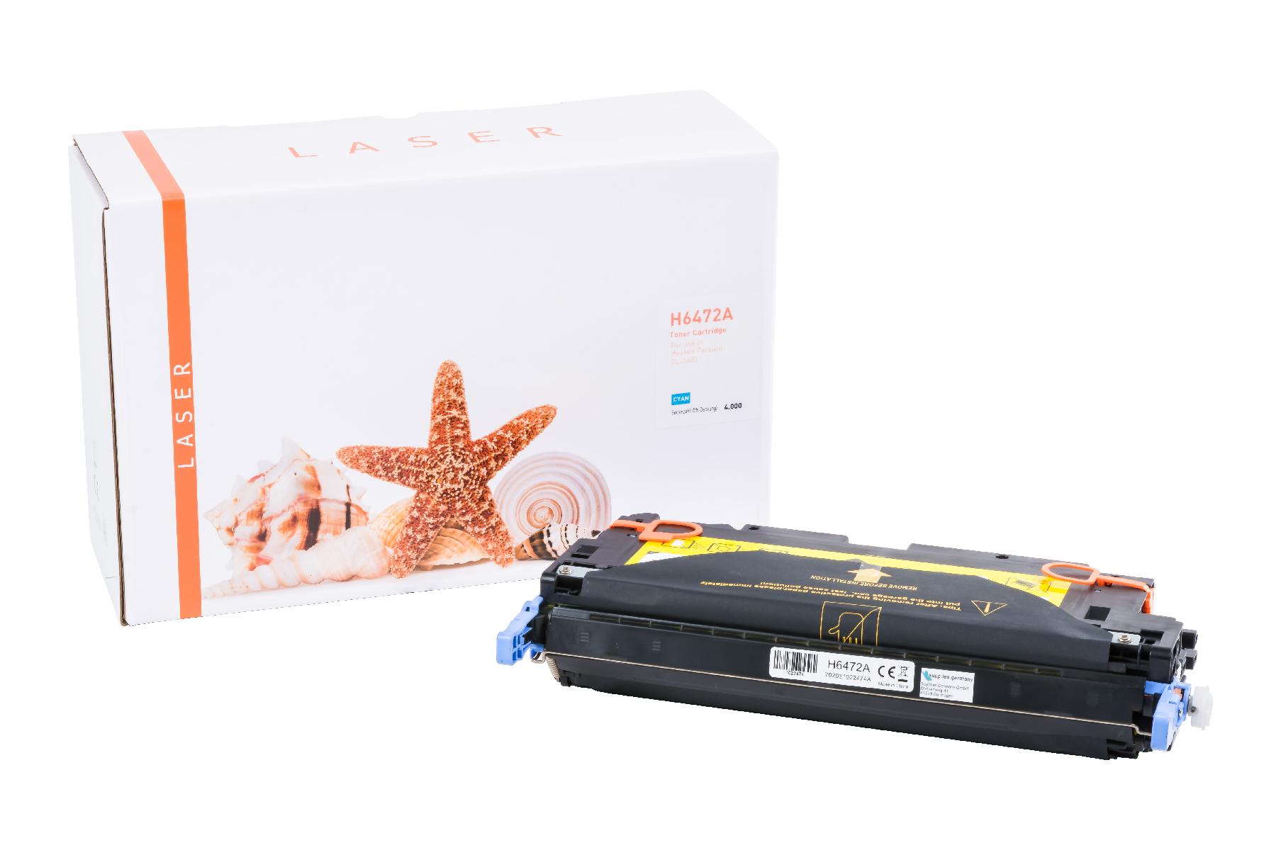 Alternativ Toner Yellow für HP / Q6472A / 4.000 Seiten