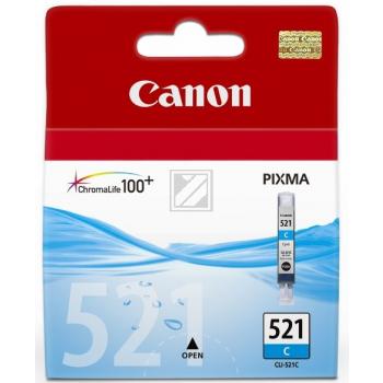 2934B001 // CLI521C / cyan / original CANON Tintenpatrone cyan / 2934B001 / 448 S. / 9.00 ml