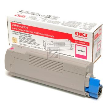 43324422 / magenta / original OKI Toner magenta / 43324422 / 5000 S.