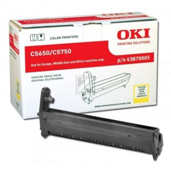 43870005 / gelb / original OKI Drum Kit / 43870005 / 20000 S.