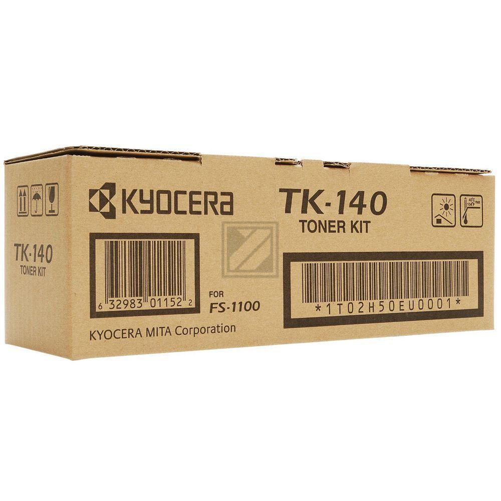 1T02H50EU0 // TK140 / schwarz / original KYOCERA Toner schwarz / 1T02H50EU0 / 4000 S.