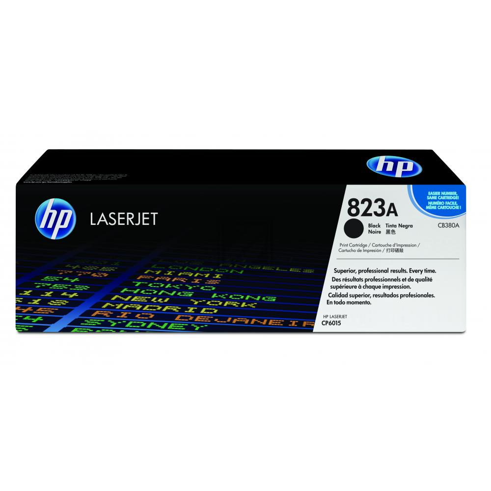 CB380A // 823A / schwarz / original HP Toner schwarz / CB380A / 16500 S.