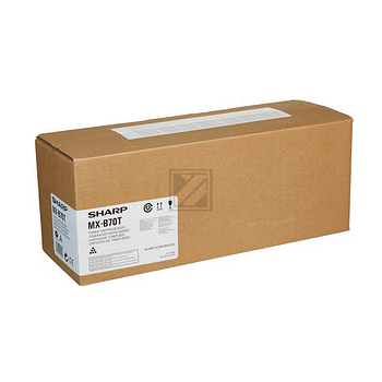 MXB70T / schwarz / original SHARP Toner schwarz / MXB70T / 45000 S.