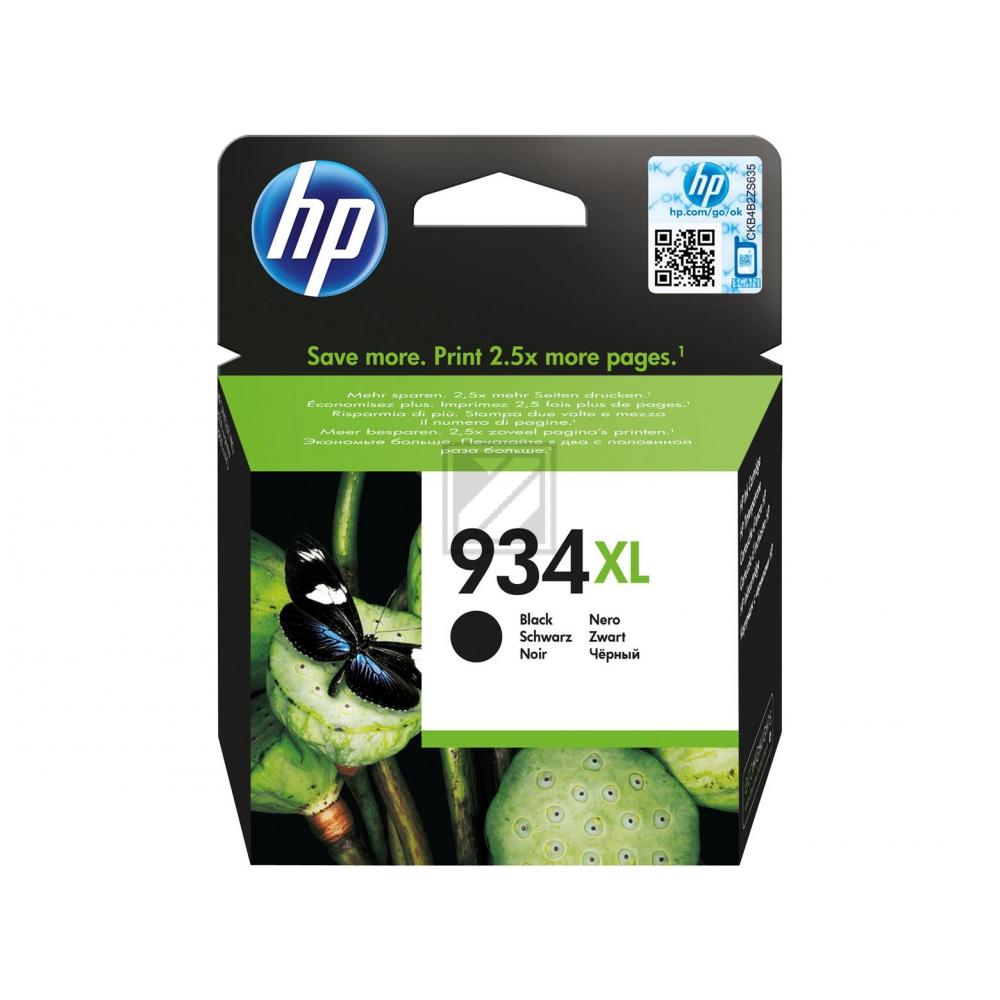 C2P23AE301 // 934XL / schwarz / original HP Tintenpatrone schwarz / C2P23AE301 / 1000 S. / 25.50 ml