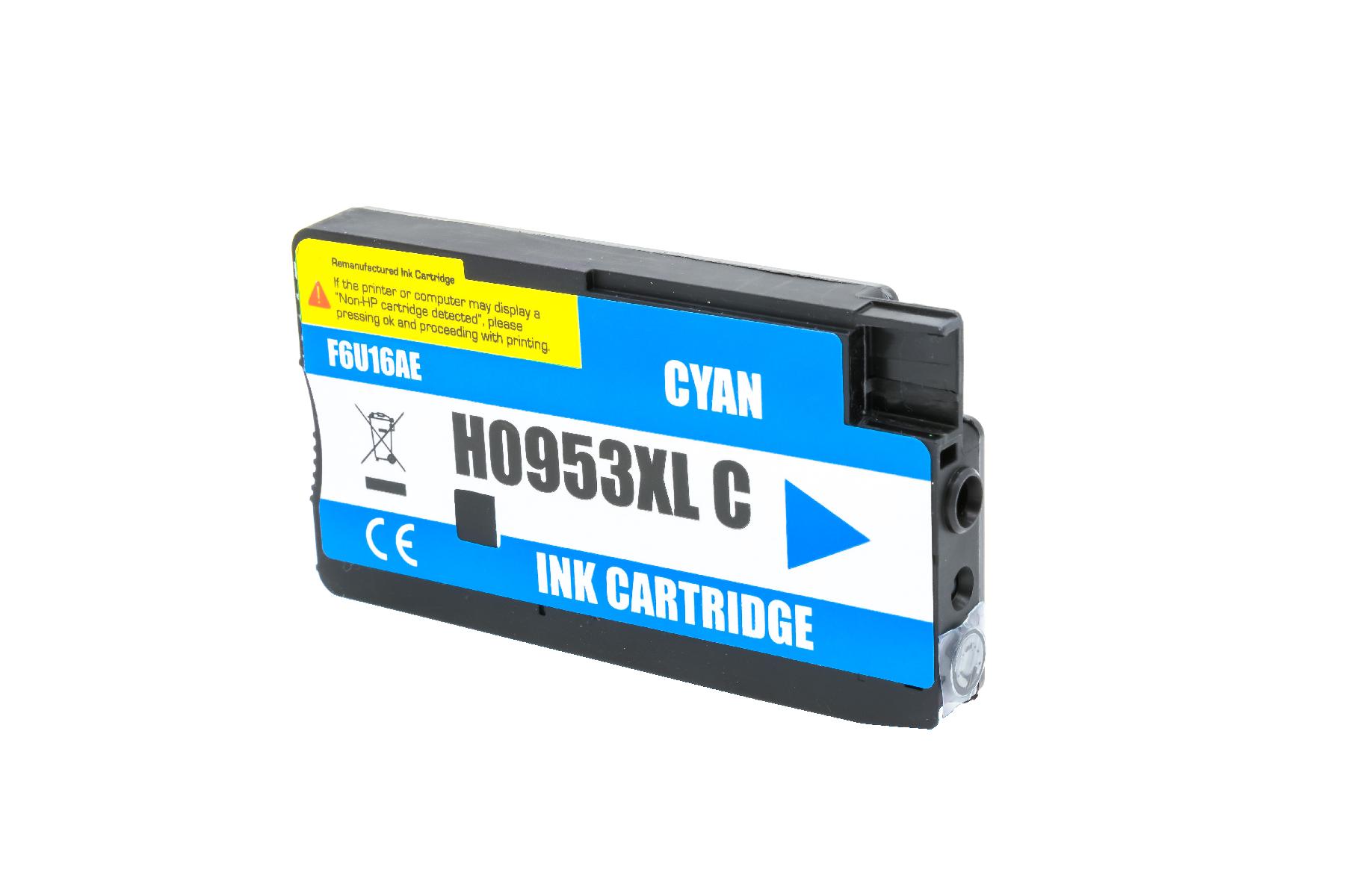 Alternativ Tinte Cyan für HP / F6U16AE / 26ml