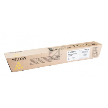 842312 / gelb / original RICOH Toner gelb / 842312 / 10500 S.