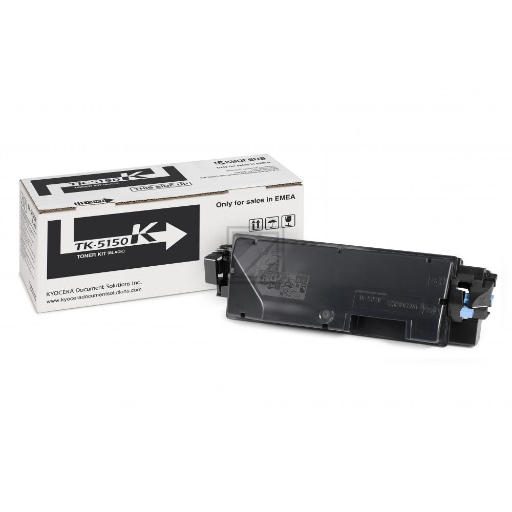 1T02NS0NL0 // TK5150K / schwarz / original KYOCERA Toner schwarz / 1T02NS0NL0 / 12000 S.