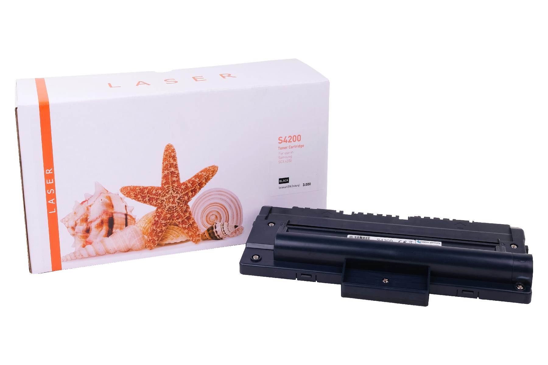 Alternativ Toner Schwarz Samsung / SCXD 4200 A/ELSK / 3.000 Seiten