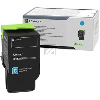 C240X20 / cyan / original LEXMARK Toner cyan / C240X20 / 3500 S.