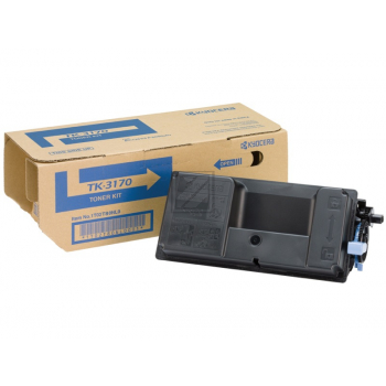 1T02T80NL0 // TK3170 / schwarz / original KYOCERA Toner schwarz / 1T02T80NL0 / 15500 S.
