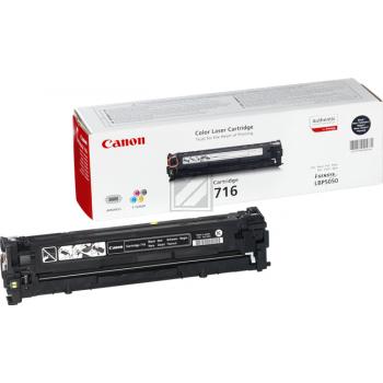 1980B002 // 716BK / schwarz / original CANON Toner schwarz / 1980B002 / 2300 S.