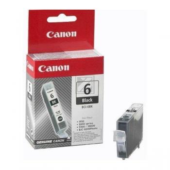 4705A002 // BCI6BK / schwarz / original CANON Tintenpatrone schwarz / 4705A002 / 210 S. / 13.00 ml