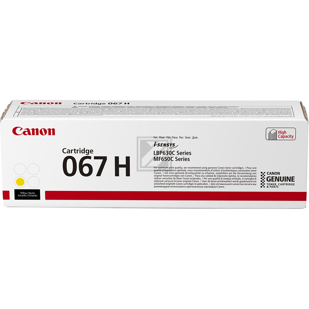 5103C002 // 067H / original CANON Toner gelb / 5103C002 / 2350 S.