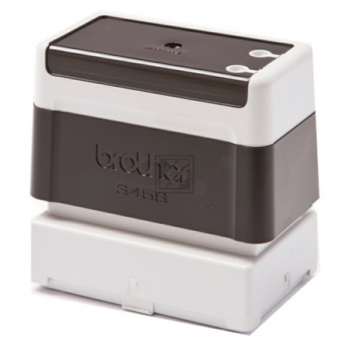 PR3458B6P / schwarz / original BROTHER Stempel / PR3458B6P