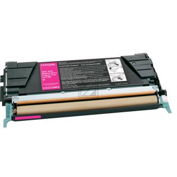 C5220MS / magenta / original LEXMARK Toner magenta / C5220MS / 3000 S.