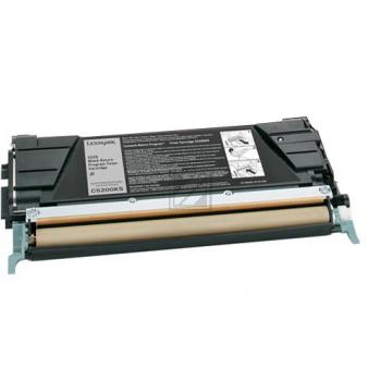 C5200KS / schwarz / original LEXMARK Toner schwarz / C5200KS / 1500 S.