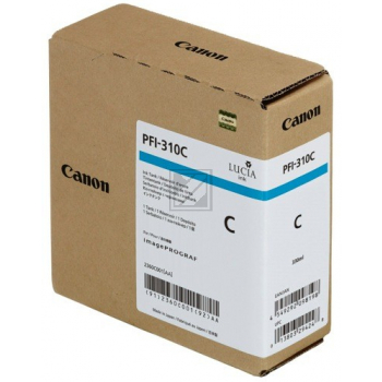 2360C001 // PFI310C / original CANON Tintenpatrone cyan / 2360C001 / 330.00 ml