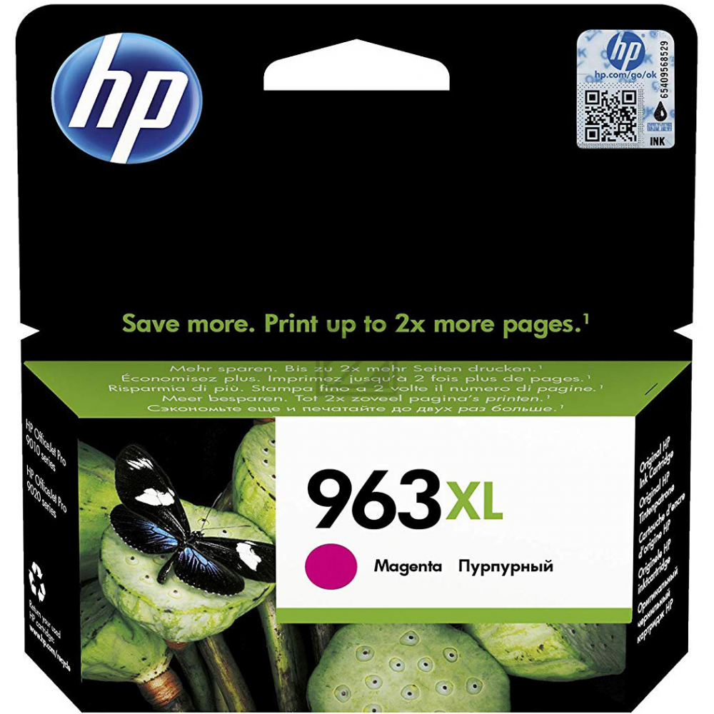 HP Ink Cart. 3JA28AE No. 963XLM für Office Jet Pro  / 3JA28AE // magenta