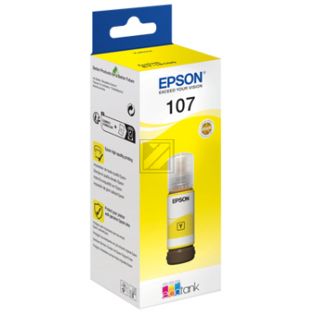 C13T09B440 // 107 / original EPSON Tintenpatrone gelb / C13T09B440 / 7200 S. / 70.00 ml