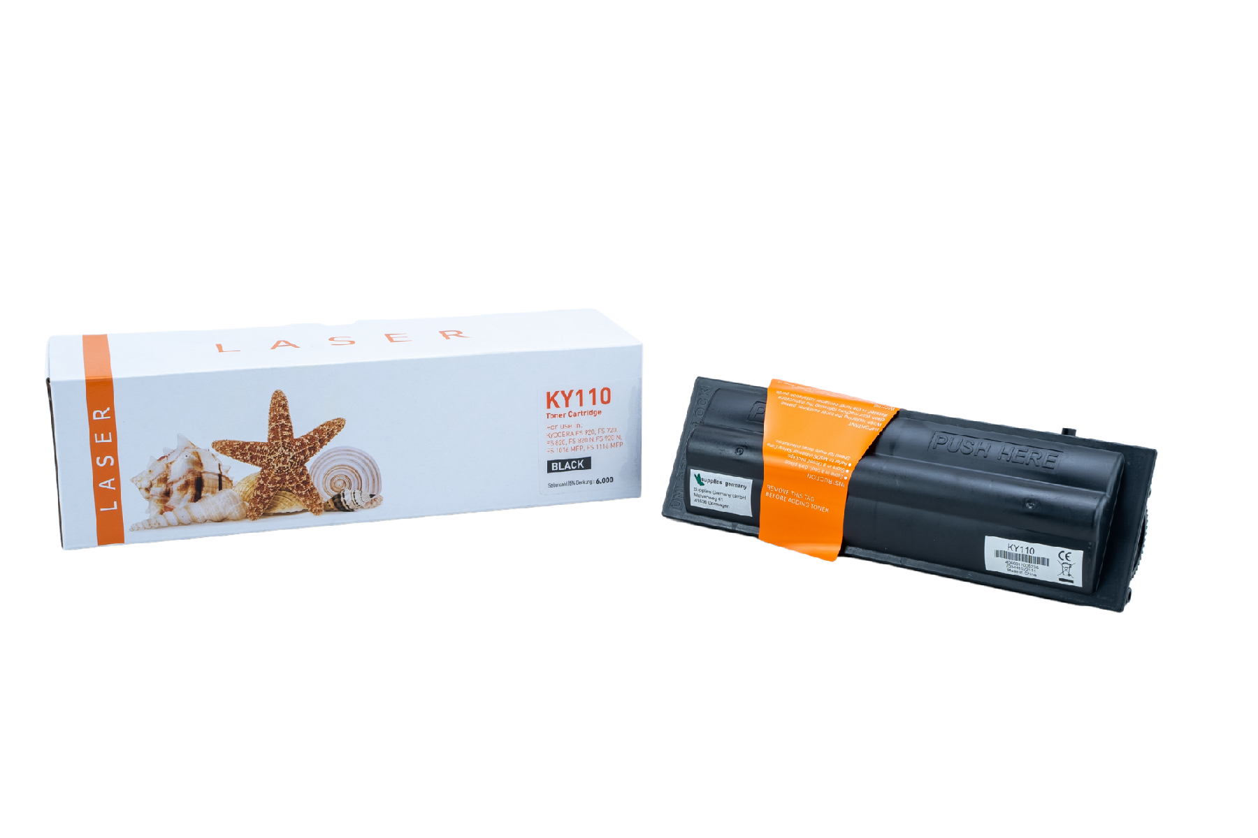 Alternativ Toner Black für Kyocera / TK110 / 6.000 Seiten
