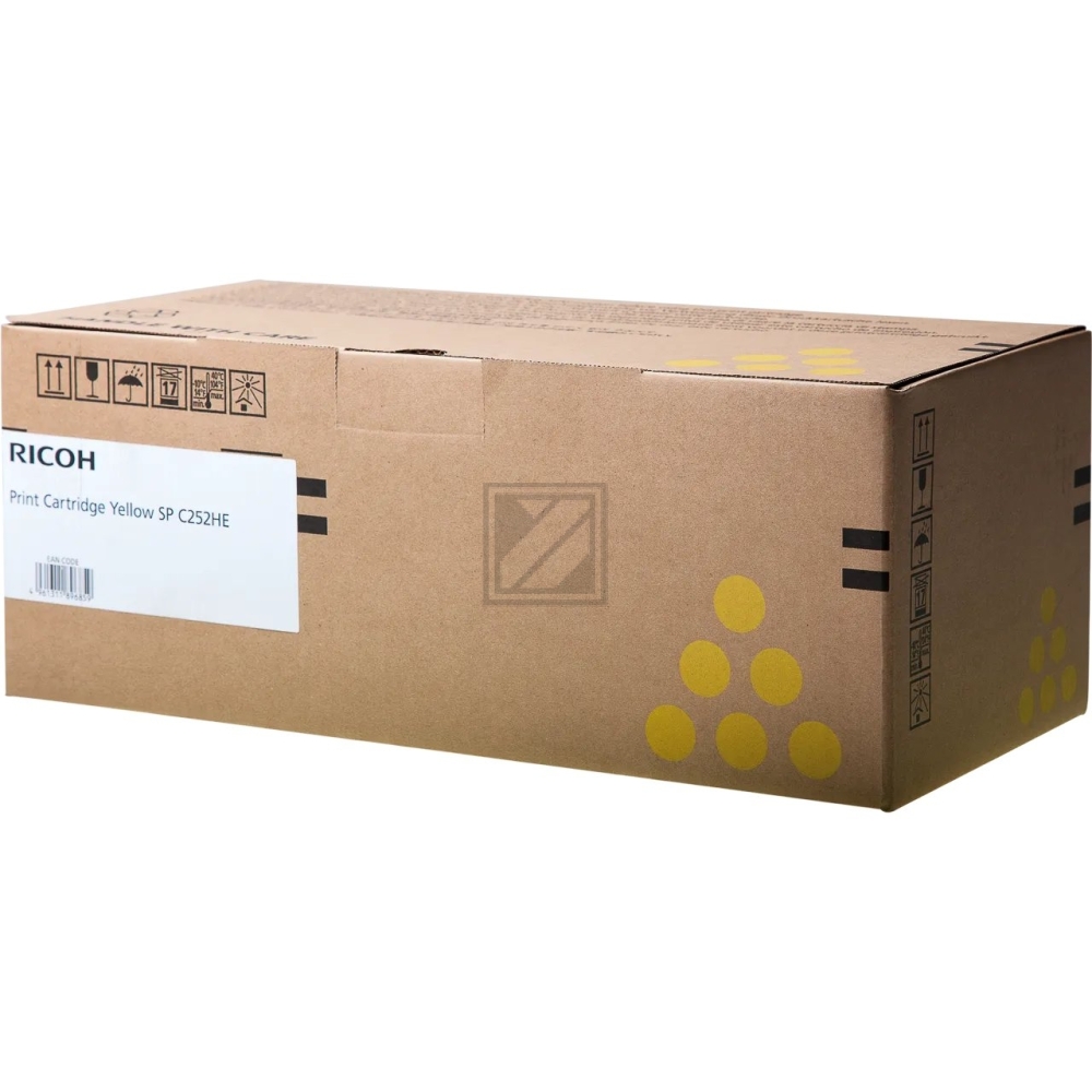 407719 / gelb / original RICOH Toner gelb / 407719 / 6000 S.