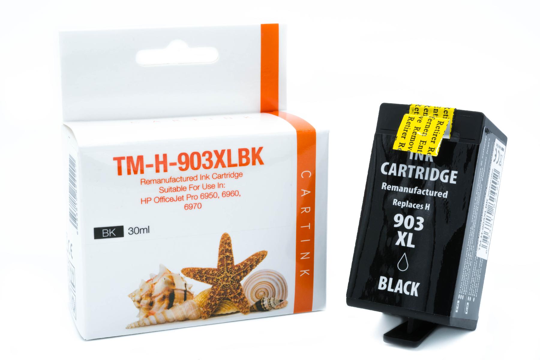 Refill Tinte Black für HP / T6M15AE / 37ml