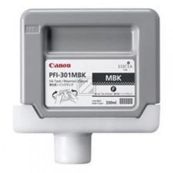 2215B001 // PFI302MBK / schwarz / original CANON Tintenpatrone schwarz matt / 2215B001 / 330.00 ml