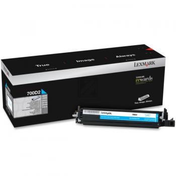 70C0D20 // 700D2 / cyan / original LEXMARK Entwicklereinheit / 70C0D20 / 40000 S.