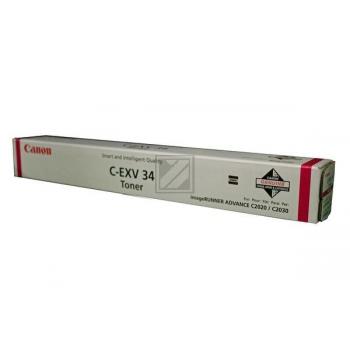 3784B002 // CEXV34 / magenta / original CANON Toner magenta / 3784B002 / 19000 S.