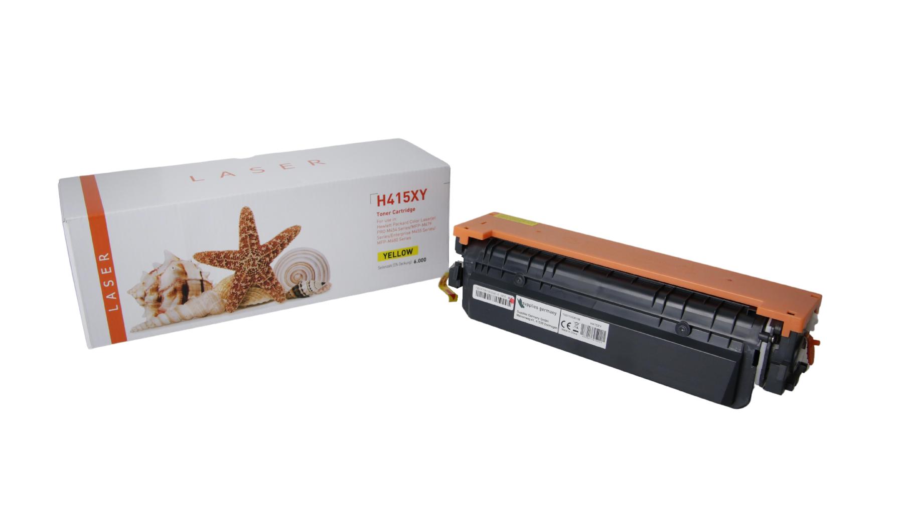 Alternativ Toner Yellow für HP / W2032X / 6.000 Seiten